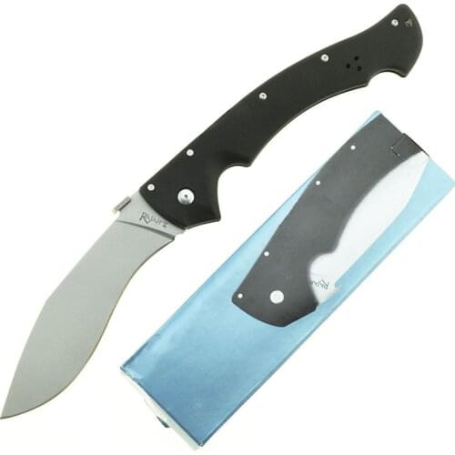 High Performance Cold Finish Steel Sharp Blade Rajah 2 Tactical Folding Knife Hunting Camping Survival Multi Function EDC Tool
