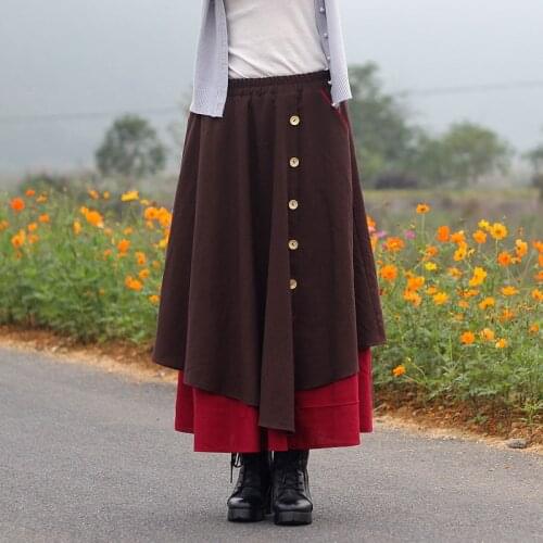 Женские юбки макси XLMJDZGS China At AliExpress