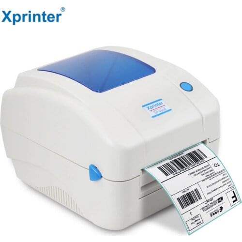 Xprinter XP-490B 100mm Width high speed 150mm/s thermal label printer 100mm High quality XP-490B Xprinter for kitchen Restaurant