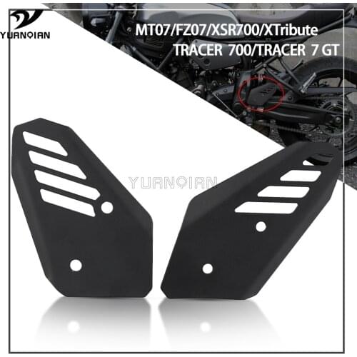 For YAMAHA MT-07 MT 07 2013-2021 Motorcycle Aluminum Accessories Heel Protective Cover Guard MT 07 Tracer 2016-2021 XSR700 7 GT