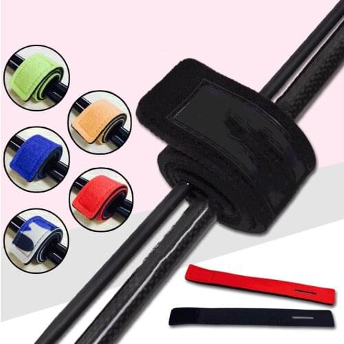 1 Pcs New Fishing Tools Rod Tie Strap Belt Tackle Elastic Wrap Band Pole Holder Accessories Diving Materials Non-slip Firm