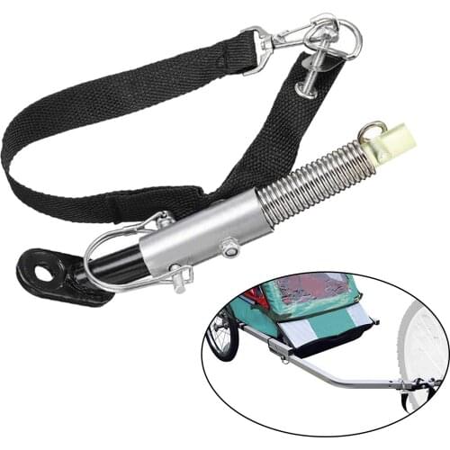 2 Pieces Bike Trailer Steel Linker Bicycle Trailer Classic Hitch Model Baby Pet Coupler Hitch Linker Easy To Install Universal