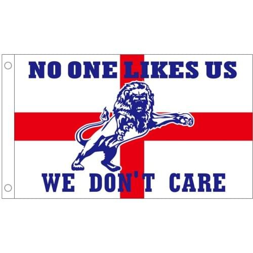 Millwall F.C. Flag - NO ONE LIKES US WE DON'T CARE - England Football Club Fans Gift