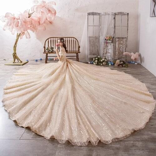 Canwedance Long Wedding Dresses
