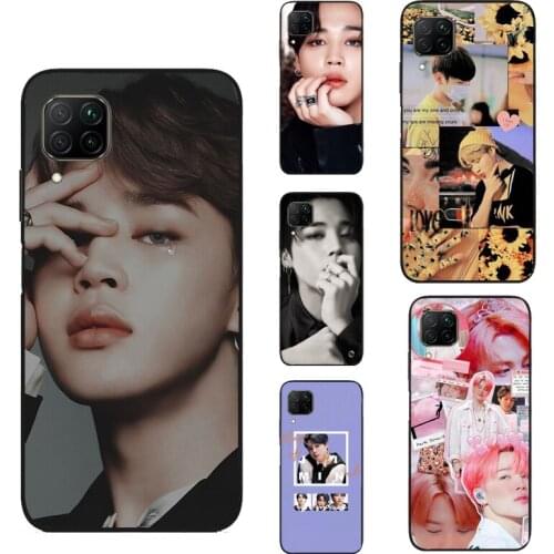 Kpop Park jimin aesthetic For Huawei P40 P30 Lite P20 Pro Nova 5T P Smart 2019 Case For Honor 10 X Lite 8X 9X 10i