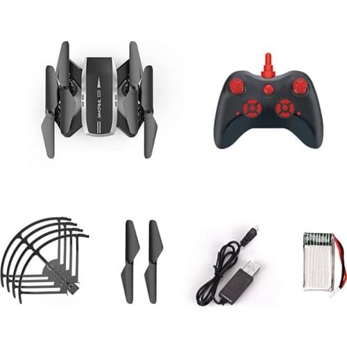 1 Set Folding Drone Wide-Angle Aerial Photography Wifi Without Camera Fixed Height Version Rc Drone Hd