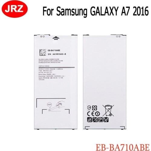 EB-BA710ABE Battery For Samsung GALAXY A7 2016 A710 A710F A710K A710S A7100 A7109 3300mAh Phone Replacement Batteria Batterie