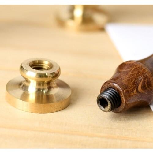 Sealing Wax Classic Initial Wax Seal Stamp Alphabet Letter Retro Wood Scrapbooking Stamp STTA889