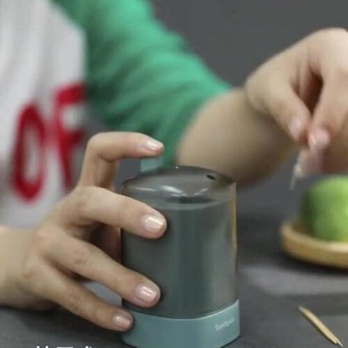 Push Toothpick Box Creative High-End Restaurant Pop-Up Toothpick Bucket Portable Automatic Toothpick Box