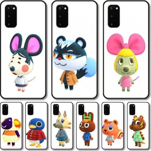 Many animals Phone Case For Samsung Galaxy Note S21 20 10 9 E Lite UW Ultra 5G PRO Black Shell Cover