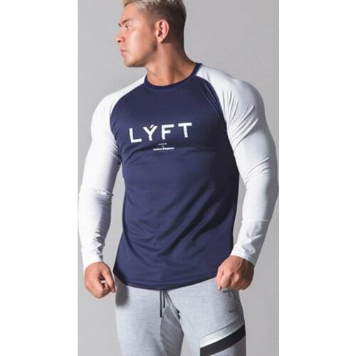 New Quick Dry Compression Sport Shirt Men Long Sleeve Sports T-shirt Rashgard Sportswear Gym Fitness Running Shirts Workout Tops