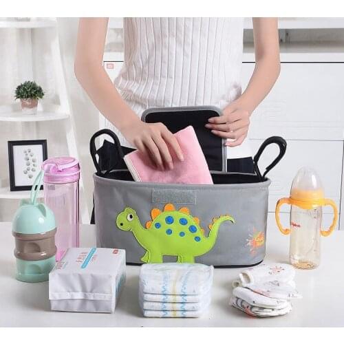 New Cartoon Bag Hanging Bag Storage Bag Multifunctional Large Capacity Universal Accessories Storage Box Trolley Bag Strap Bag