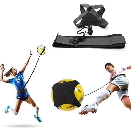 Volleyball Training Equipment Aid Trainer For Solo Practice Of Serving Tosses Returns Ball Adjustable Cord Waist Length