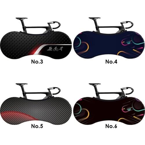 2020 new dust cover road bike cover high quality stretch fabric 26" -28" bicycle indoor dust cover genuine tire protection cover