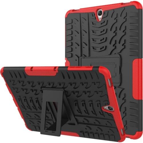 Silicon Shockproof Back Case for Samsung Galaxy Tab S3 9.7 inch T820 T825 Stand cover for Samsung Tab S3 9.7 case +Film Pen