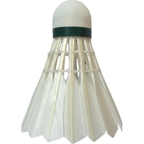 Goose Feather Shuttlecocks Durable High-density Coil Professional Badminton Ball Accessories for Training Sport Race