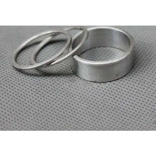 1PC Aluminum Alloy Silver Durable 24mm To 22mm BB/Bottom Bracket Adapter For Converter Bike Cycling Accessories