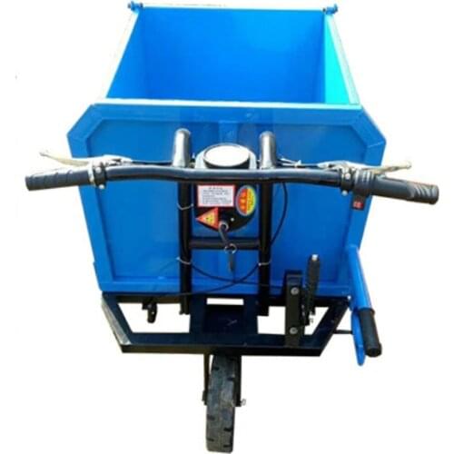 500kg Mini Wheelbarrow Construction Site Mortar Truck Hand Trolley Electric Tricycle