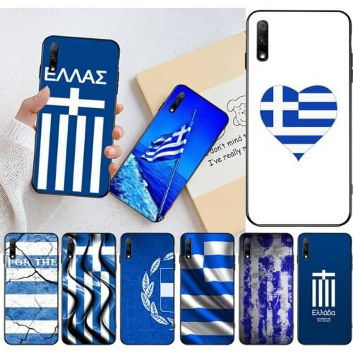 CUTEWANAN Greece Greek national flags Phone Case cover Shell For Huawei Nova 6se 7 7pro 7se honor 7A 8A 7C Prime2019
