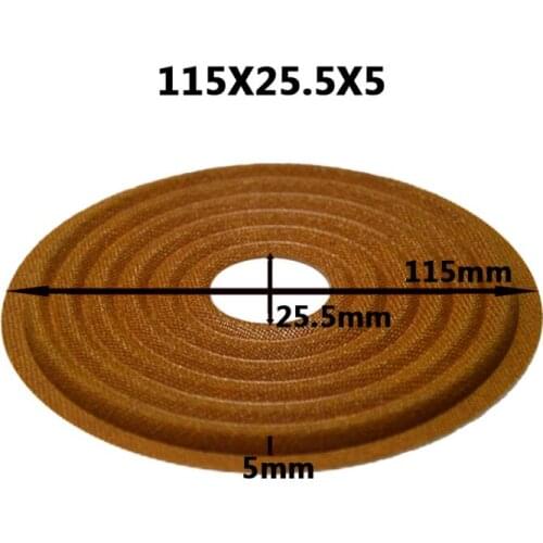 2pcs 113-115mm Speaker damper elastic wave 25.5-35.5 core Loudspeaker Fitting