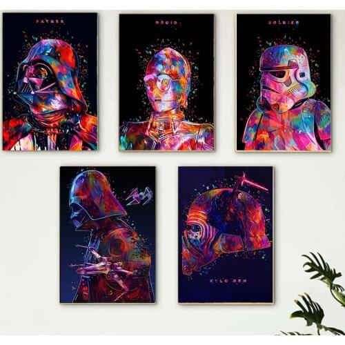Disney Star Wars Graffiti Cuadros Diamond Painting Cross Stitch Kits Diamond Mosaic Diamond Embroidery DIY 5D Home Decor