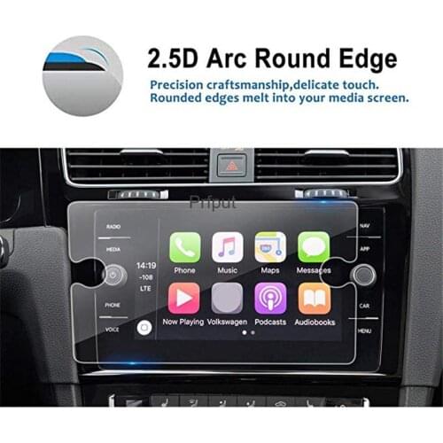 For Volkswagen VW Golf7/GTI/GTE/GTD8 2018 8 Inch Center Touch Screen Protector, Tempered Glass Protector