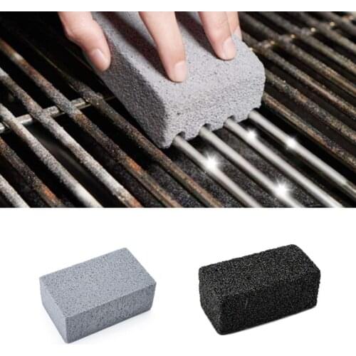 BBQ Grill Cleaning Stone Barbecue Clean Brick Block Grilling BBQ Tools Kitchen Racks Stains Grease Cleaner Easy Cleaned Gadgets