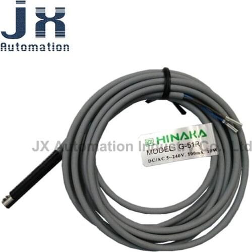 HINAKA Magnetic Induction Proximity Switch G-51R G-52R DC/AC 5~240V 100mA 10W For Knife Cylinder