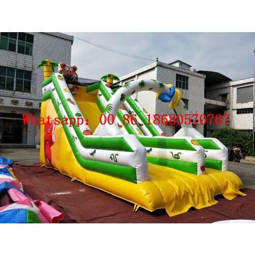 China Guangzhou) Factory direct inflatable slide / castle / trampoline / pool slide /Elephant slide YLY-049