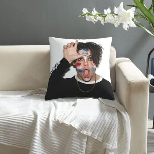 Yungblud pillowcase printed cushion cover sofa waist pillow pillow cover