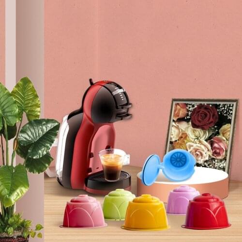 New Plastic Reusable Refillable Coffee Filter Capsule Cup for Dolce Gusto Machines Cafe Kitchen Gadgets Coffee Machine Filter