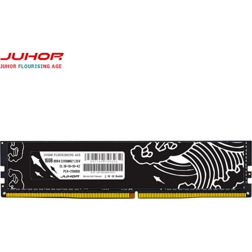 JUHOR RAMS DDR4 DDR3 4GB 8GB 16GB 1600MHZ 2400MHZ 2666MHZ Desktop Memory New Dimm Desktop Memoria Rams