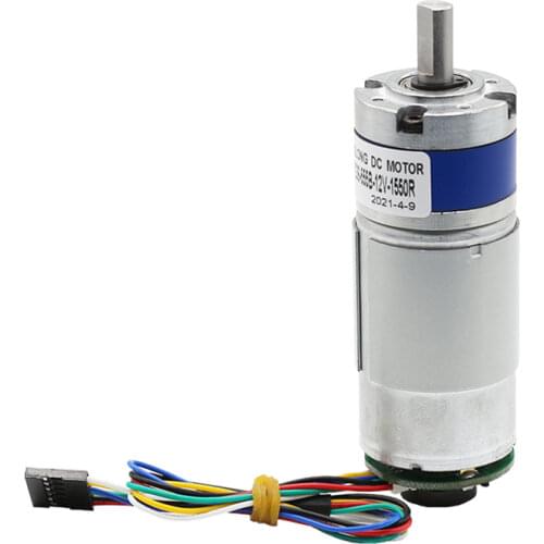 12v 555 dc encoder Motor with High Torque Precision Planetary Gear box FG Signal feedback CW/CCW 24v dc gear motor