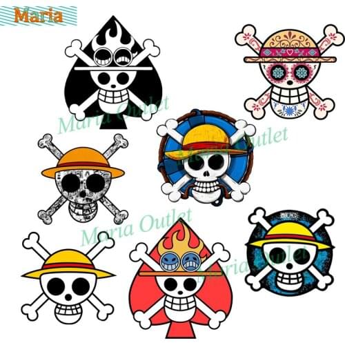 Pirate Skull Car Sticker Windshield Bumper Motorcycle Helmet Tuning Laptop Trunk decal high quality Vinyl waterproof PVC