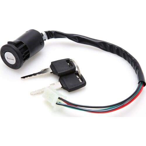 1set Universal Ignition Key Switch Lock 4 Wires For Motorcycle Motor Scooters motorcycle