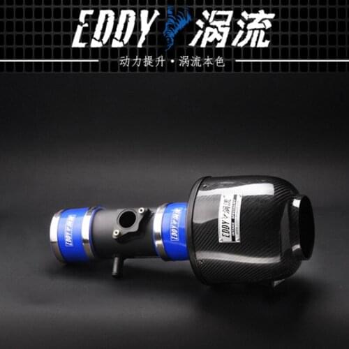 EDDY Intake System Air Intake Pipe+Carbon Fiber Air Filter for Toyota Highlander 3.5 / 2.7 2009-2015 Highlander 2.0T 2015-2018