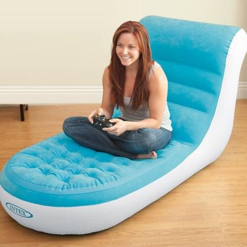 High Quality Inflatable Lazy Sofa Leisure Balcony Tatami Folding Lunch Chair Portable Easy To Clean Outdoor Furniture Seatings