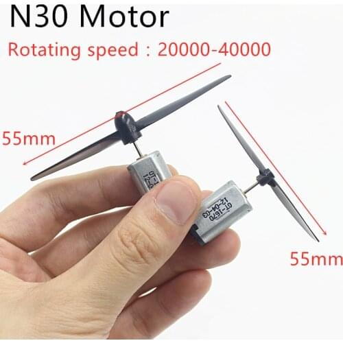 High Speed Motor N30 DC Motors 55mm 75mm CW CCW Props Propellers