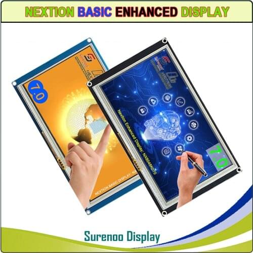 7.0" NX8048K070 Nextion Enhanced HMI USART UART Serial Resistive Touch TFT LCD Module Display Panel for Arduino Raspberry Pi