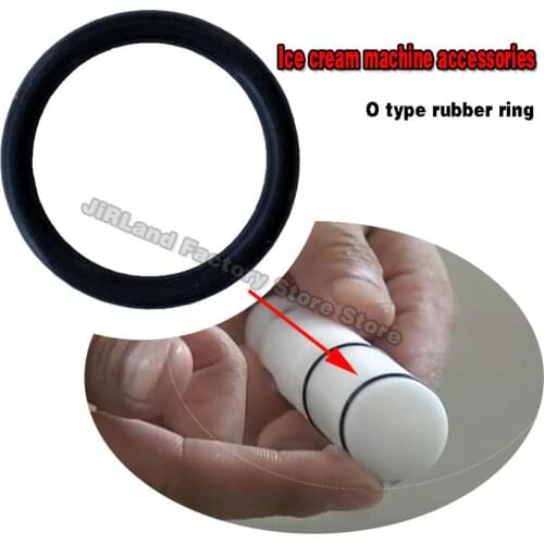 Ice cream machine with O type stem sealing ring O-shaped round leather ring original authentic Ice cream machine aprons