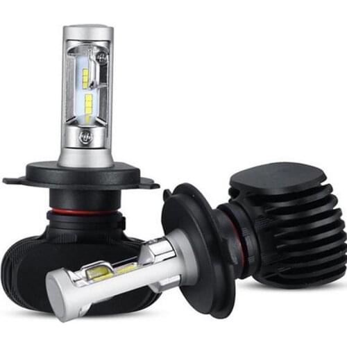 Auto Kit LED H7 6500K 8000LM H1 H8 H3 H8 H11 9005 HB4 H13 Car Led Bulbs Fanless S1 LED Headlight 50W H4 Bulb Bright Lamp Light