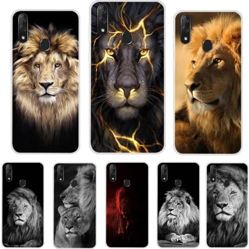 For ZTE Blade 20 Smart Case Silicone Back Cover Soft TPU Phone Cases for ZTE V8 V9 V10 Coque for Balde20 Blade V2020 Lion Bumper
