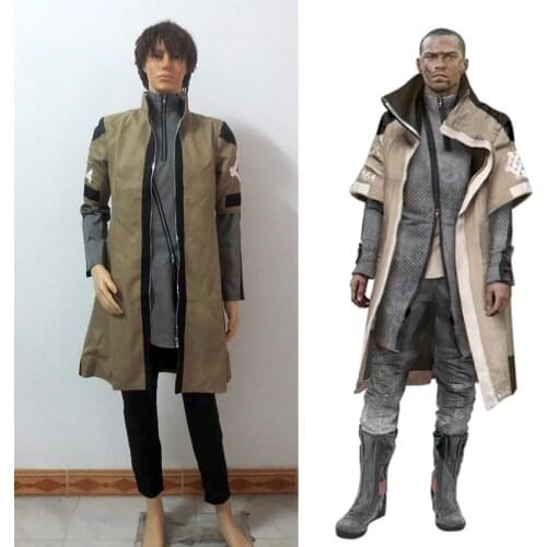 Detroit: Become Human RK200 Markus Cosplay Costume Party Christmas Halloween Custom Made Any Size