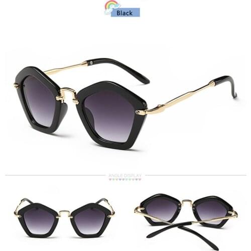 WANMEI.DS Hipster Rivet Kids Sunglasses Children Sun Glasses Square Baby Sun-shading Eyeglasses UV400 Boys Girls Baby Goggles