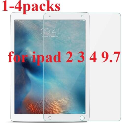 For IPad 2 3 4 5 6 9.7Tempered Glass for Apple IPad A1395 A1396 A1397 A1416 A1430 A1403 A1458 A1459 A1460 Screen Protector Flim