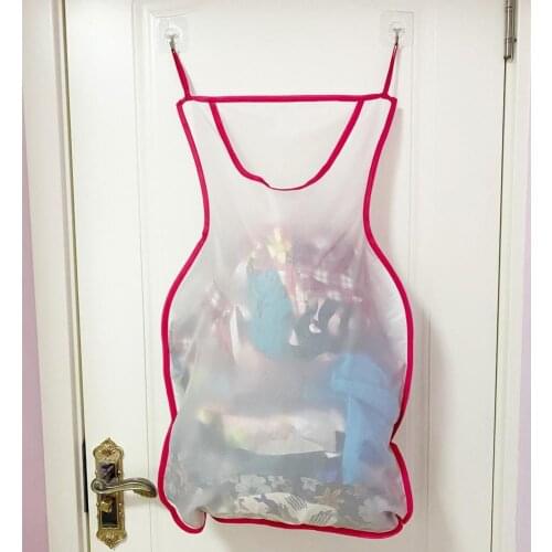 Eco-friendly Durable Collapsible Oxford Laundry Hanging Bag for Laundry Room