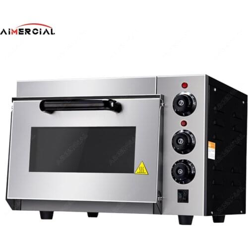 EP1AT electric higher chamber fire stone pizza oven stainless steel bread bakery machine equipment with thermostat timer