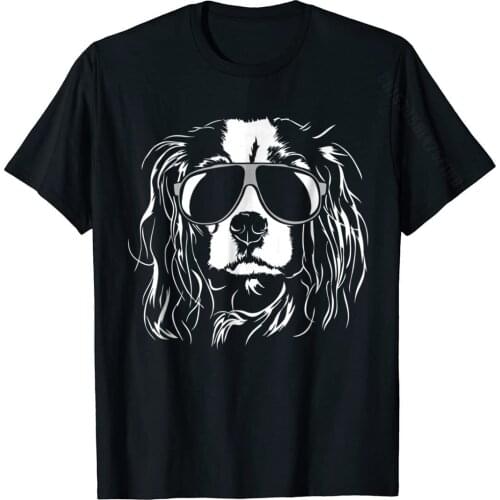 Funny Proud Cavalier King Charles Spaniel T Shirt Dog Gift Custom Cotton Mens Tops Tees Slim Fit New Design T Shirt