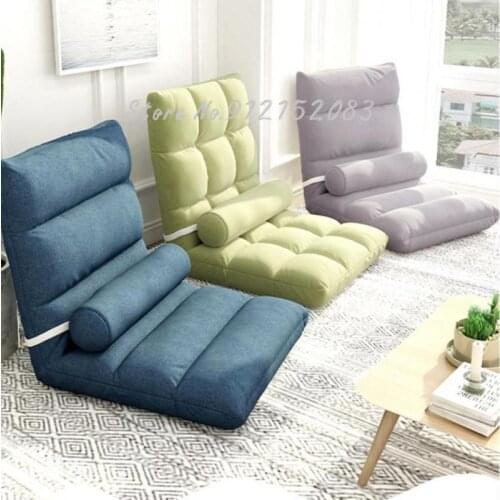 Bay window bed stool folding dormitory bed stool bed chair backrest lazy no foot chair no leg chair sofa artifact