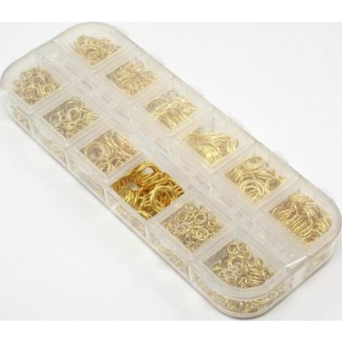 4-10mm Copper Ring Closed Ring DIY Handmade Jewelry Accessories Single Circle Hanging Ring Factory Wholesale